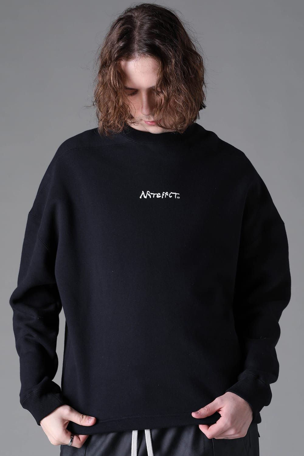 Printed Oversized Pullover