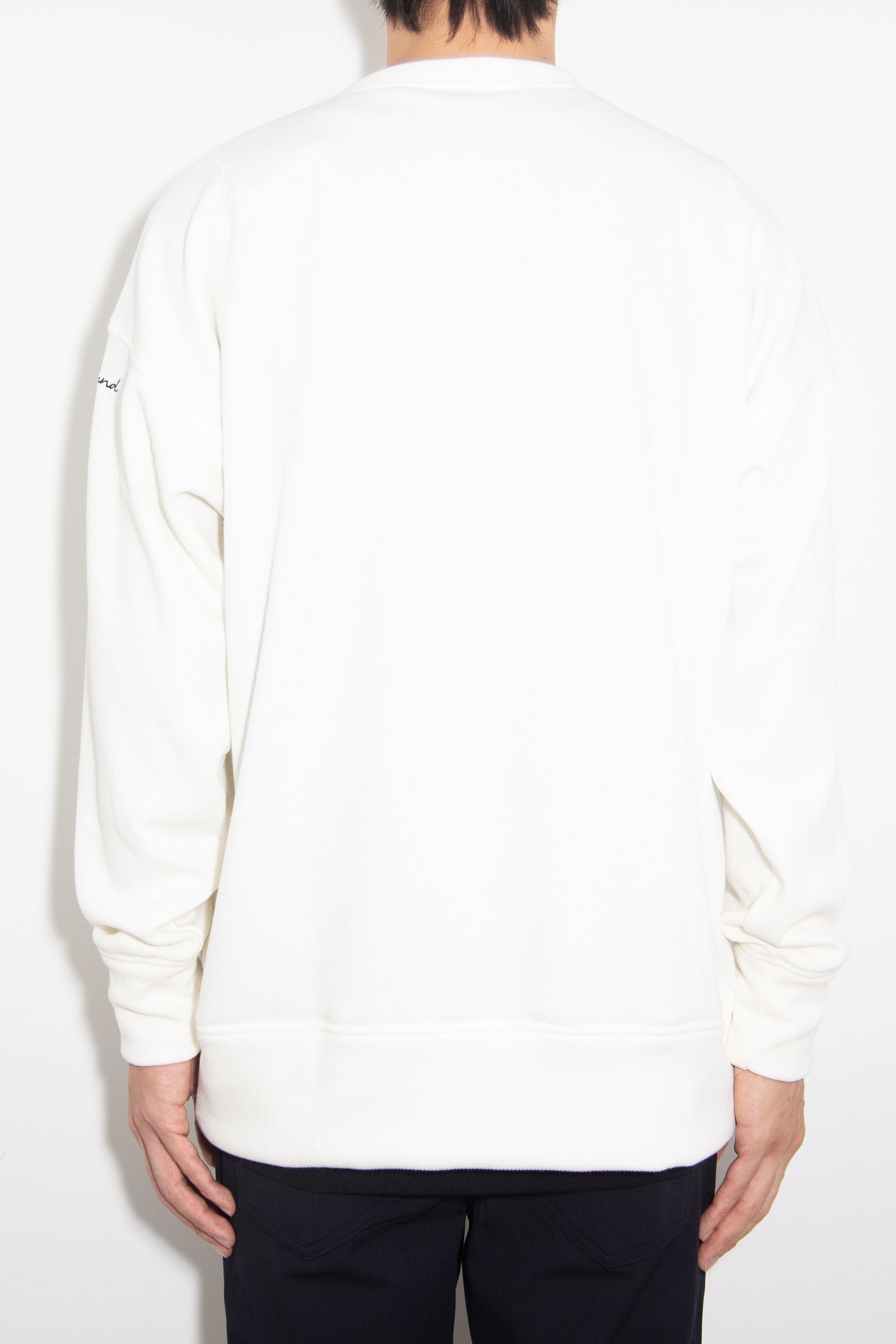 【人気継続商品】 thermal loose trainer / ホワイト