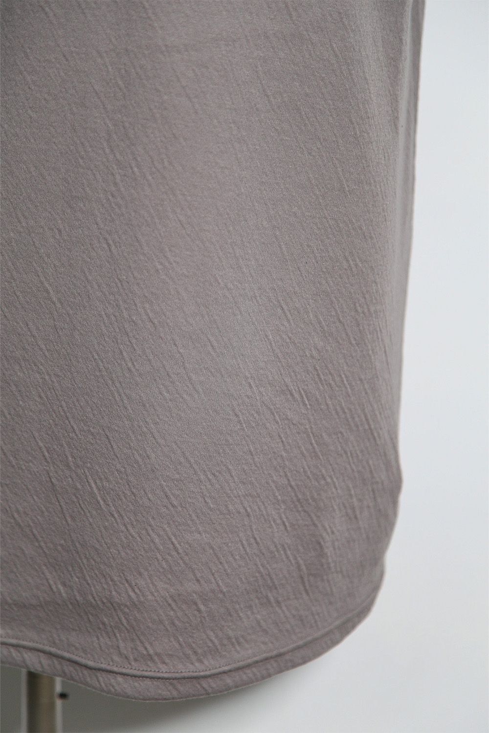 Double Gauze Long Tank Top / グレー