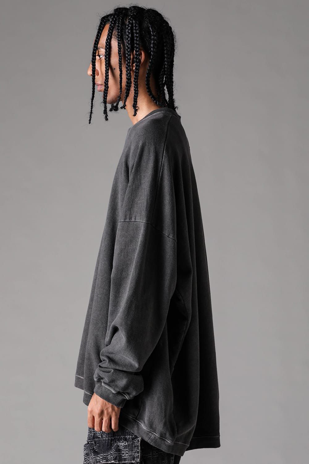 Sumi Dyed Jumbo Pullover