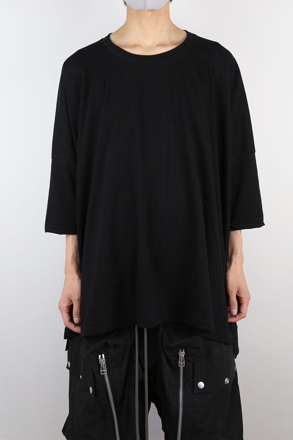 【国内買付】A.F ARTEFACT ドルマンTシャツ タイプA ロゴTシャツ A.F ARTEFACT / Type A Dolman Tee / Black - LAD MUSICIAN・A.F