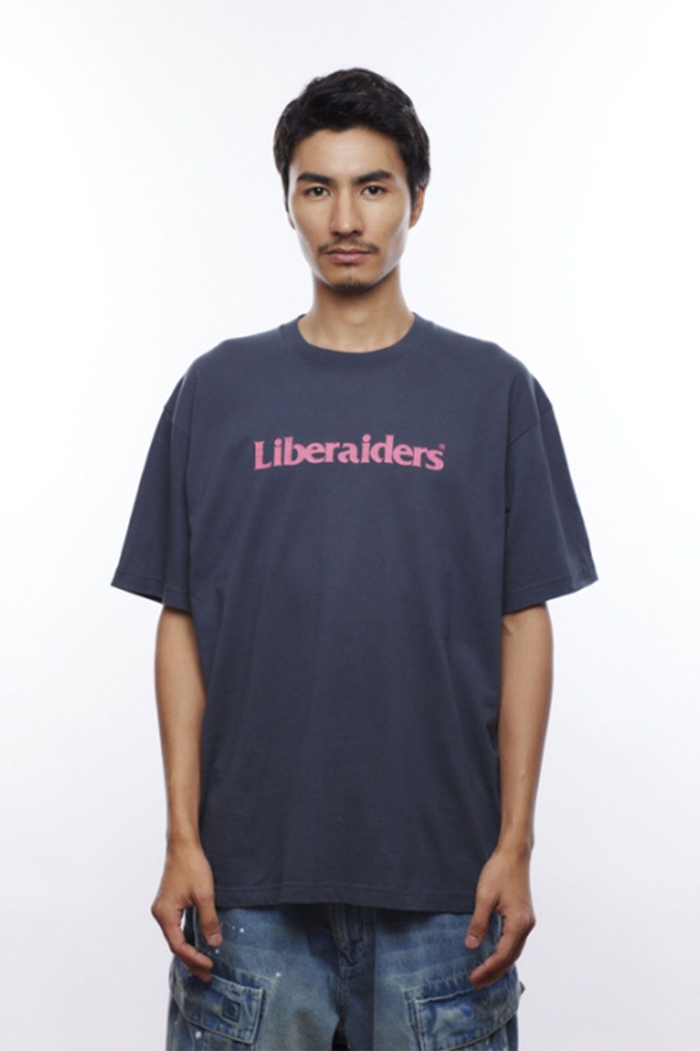 [ラスト1t点 サイズL] OG LOGO TEE / チャコール