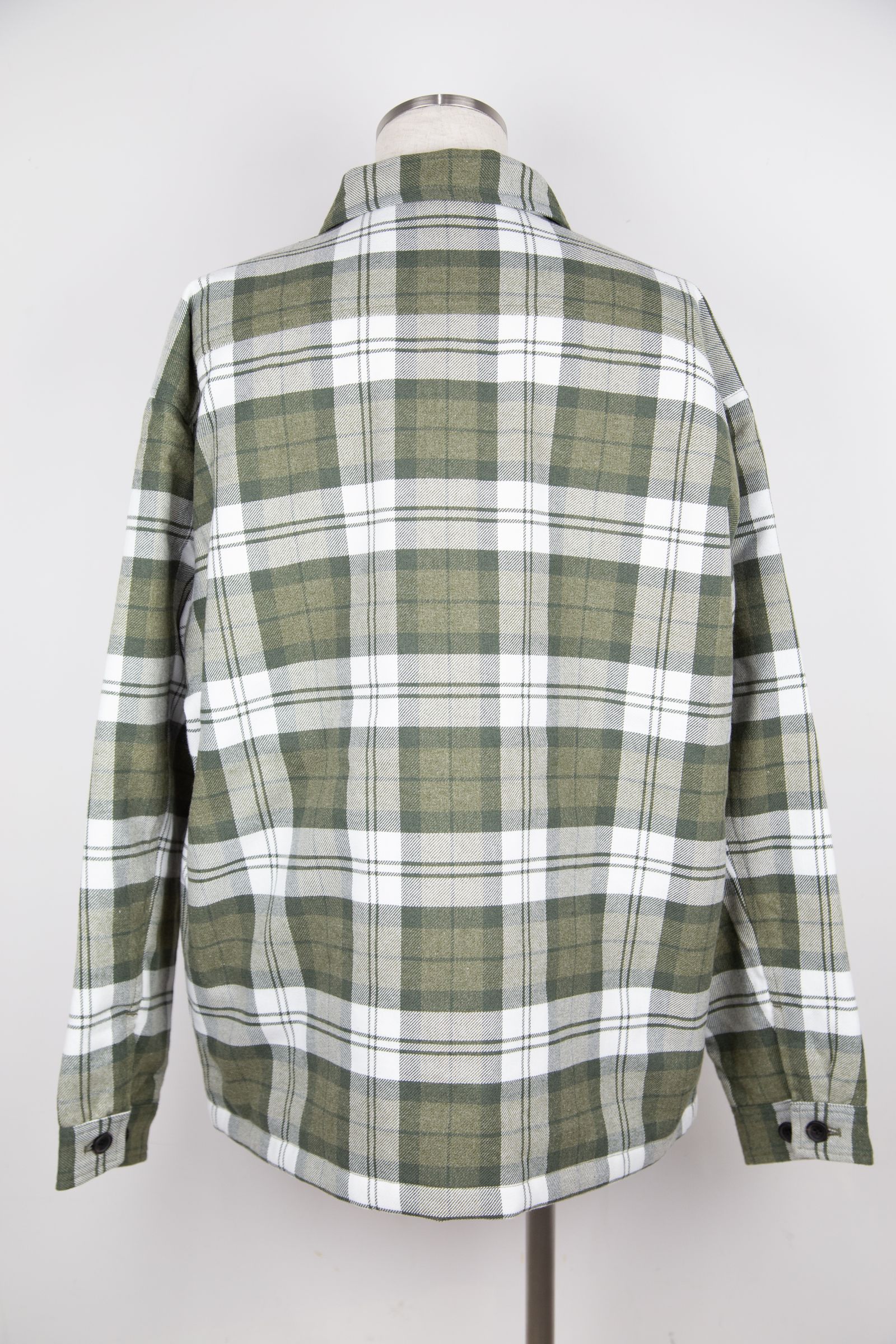 XLARGE - QUILTED CHECK SHIRT JACKET / ブルー | Tempt