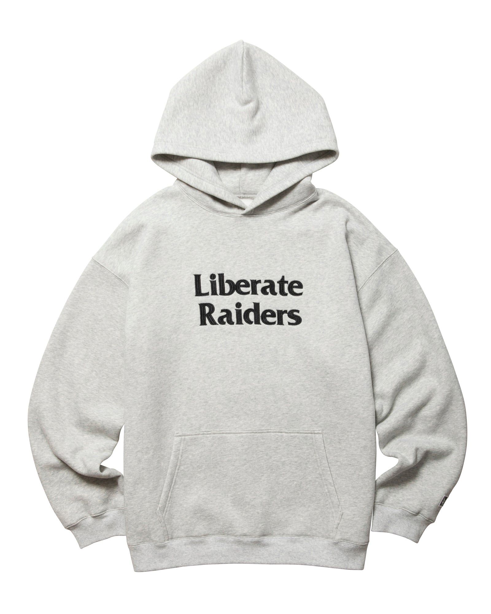 [ラスト1点 サイズXL] LR EMBROIDERY HOODIE / グレー