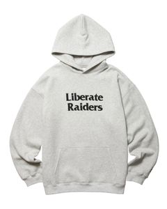 [ラスト1点 サイズXL] LR EMBROIDERY HOODIE / グレー