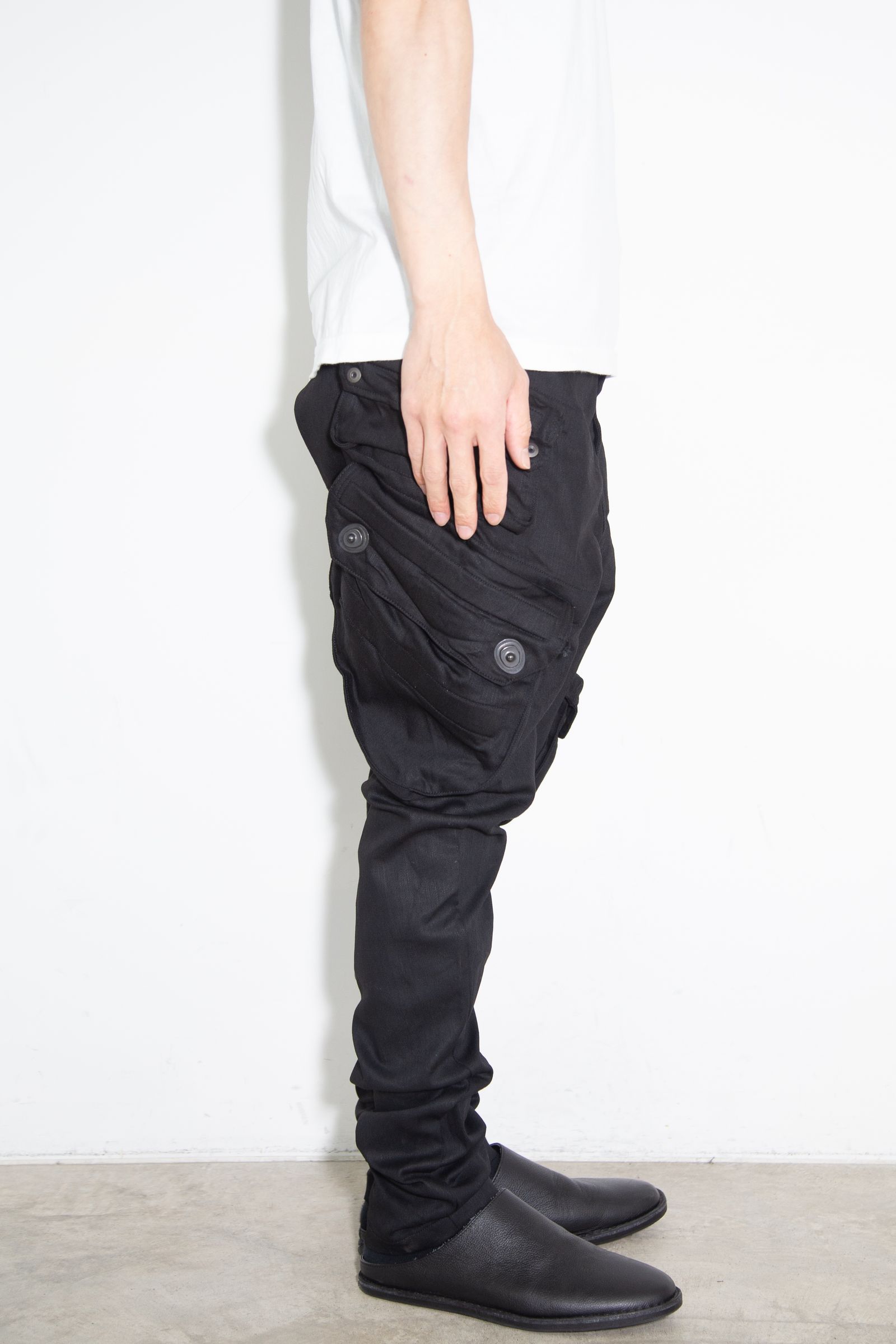 TROUSERS FOR MALE / ブラック