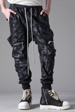 Sweat Belt Cargo Sarouel Easy / ブラック