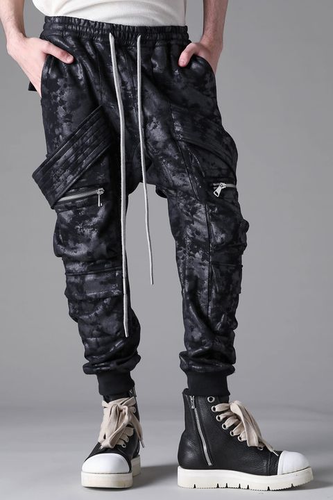 Sweat Belt Cargo Sarouel Easy / ブラック