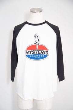 GIRL ON THE TOP 七分袖Tシャツ / ホワイト