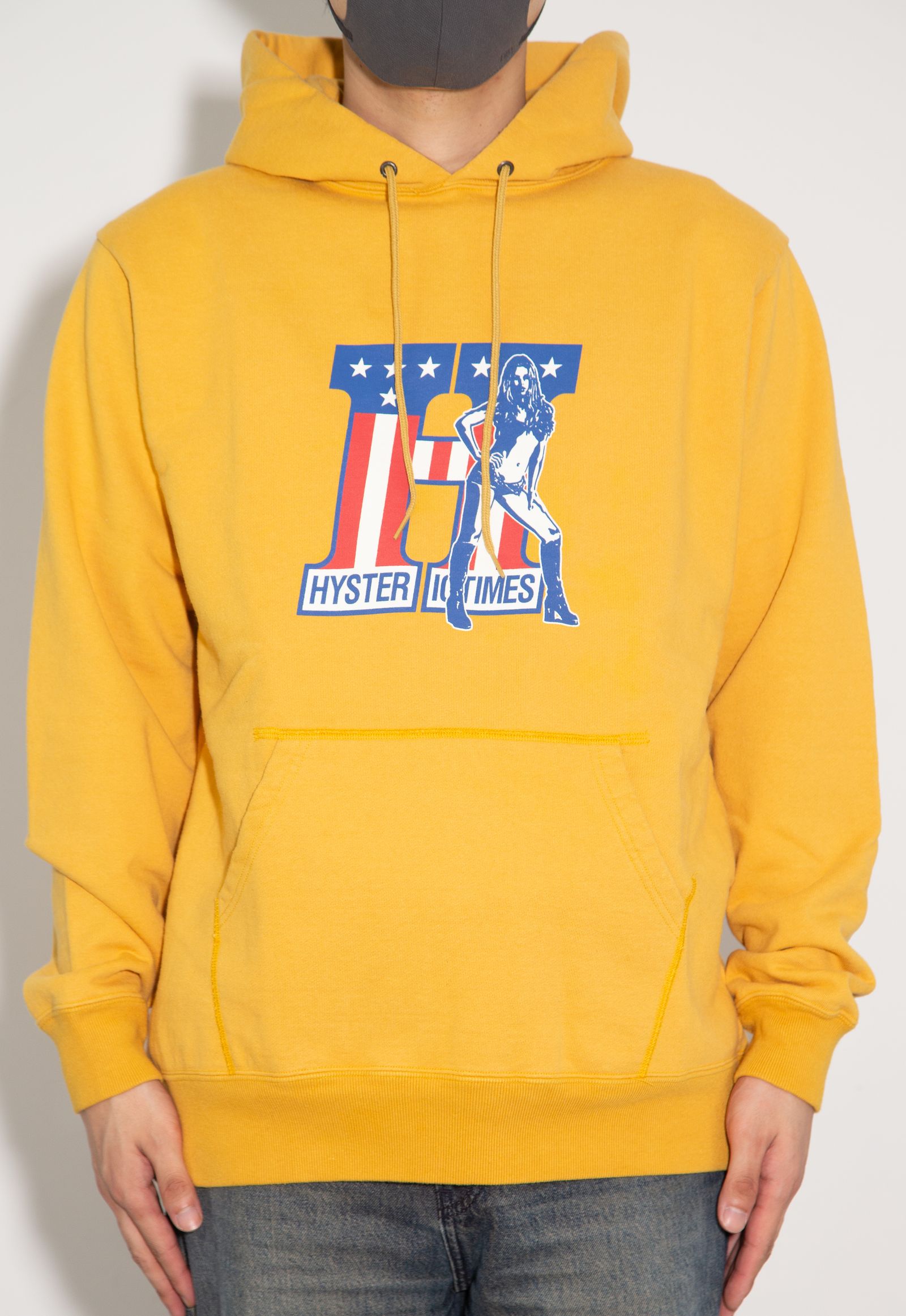 HYSTERIC GLAMOUR - H TIMES パーカー / イエロー | Tempt