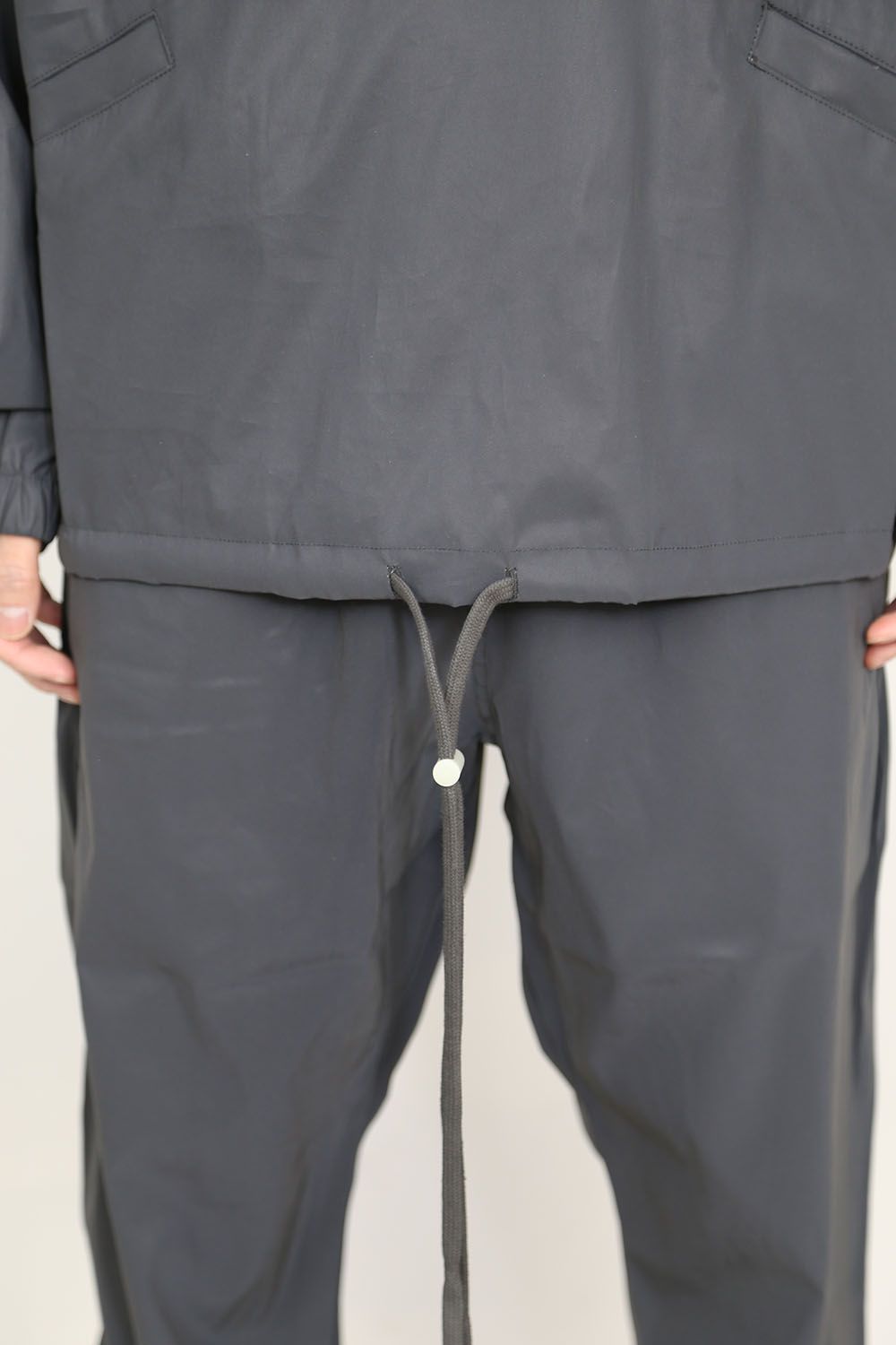HALF ZIP TRACK JACKET / ブラック