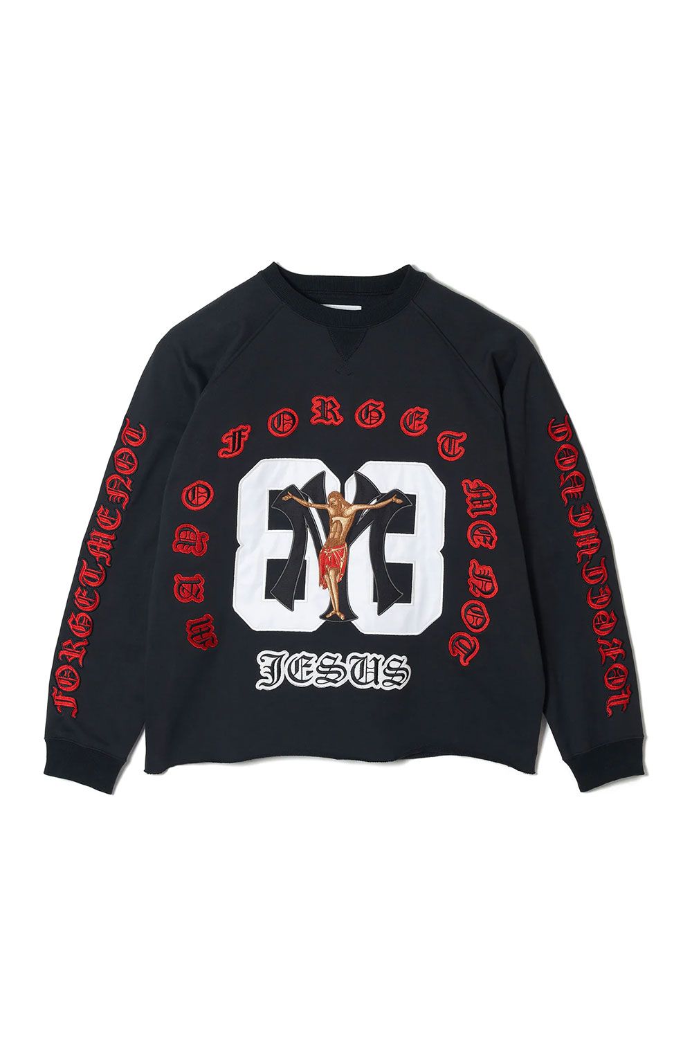 MAYO - MAYO HEAVEN&HELL Embroidery Crew neck / ブラック | Tempt