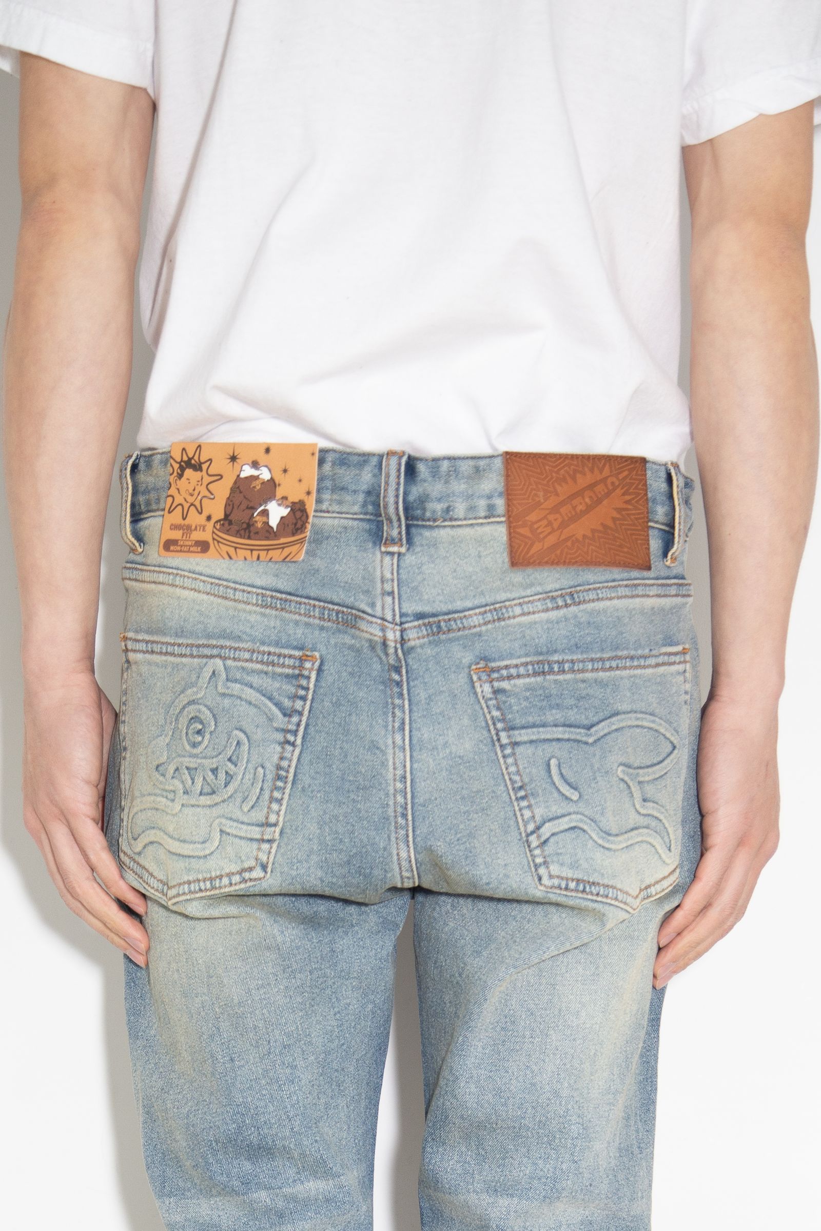 【ICECREAM】BLUE PATCH DENIM / ジェラート