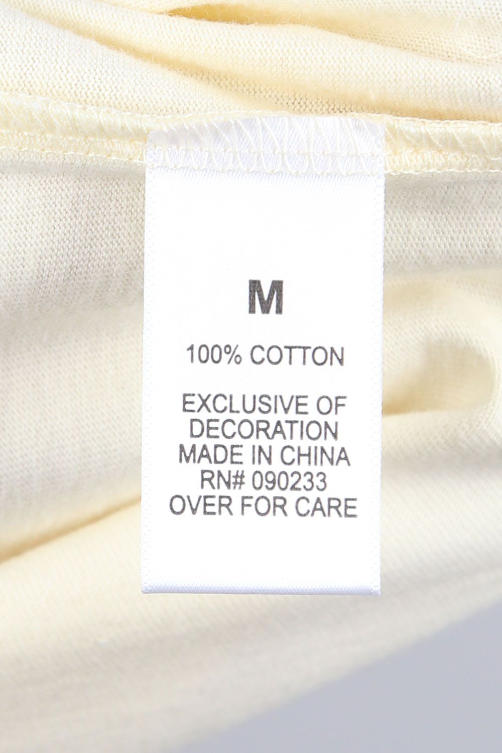 BOXY PHOTO S/S TEE / クリーム