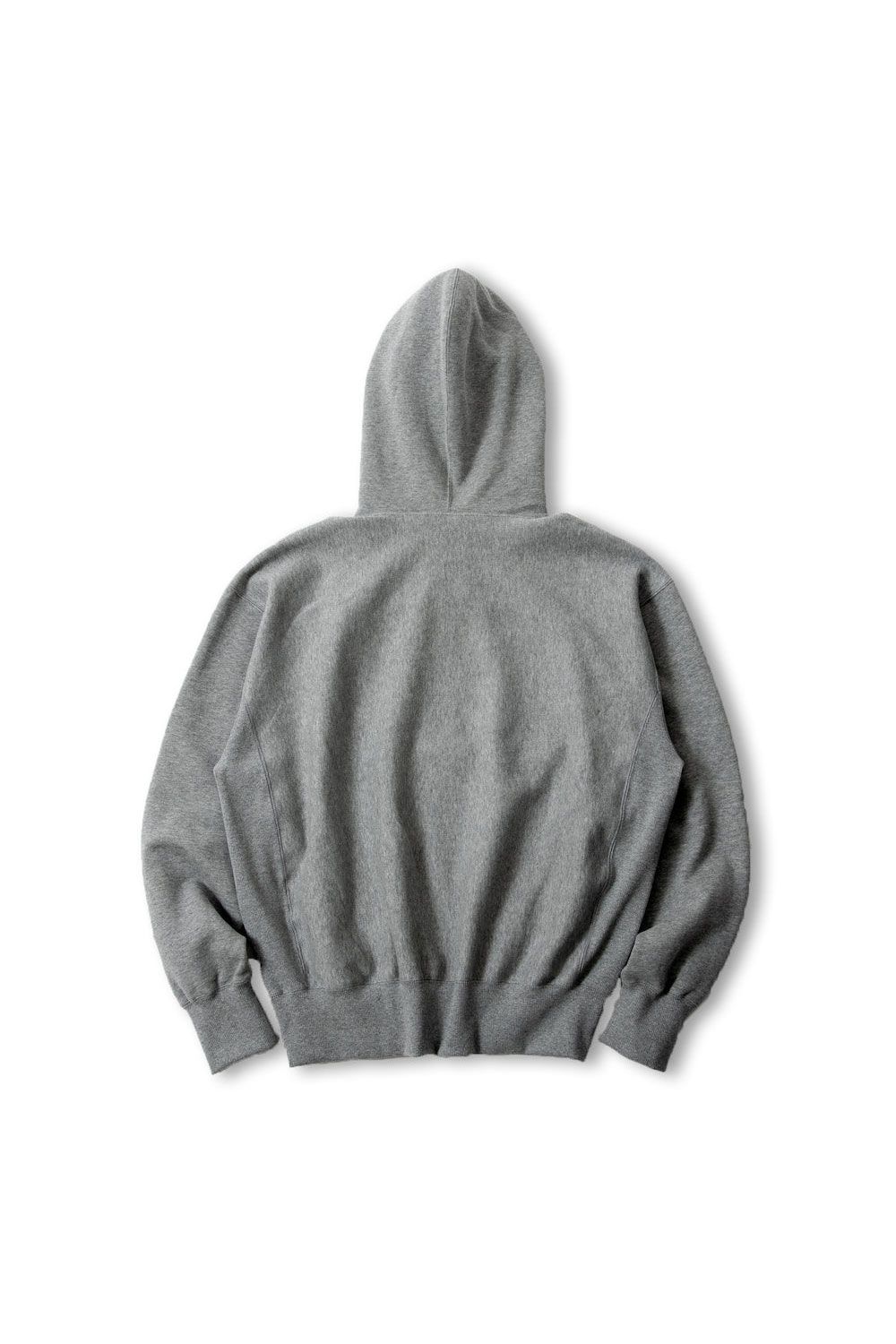 【BILLIONAIRE BOYS CLUB】CHENILLE LOGO COTTON HOODIE / グレー