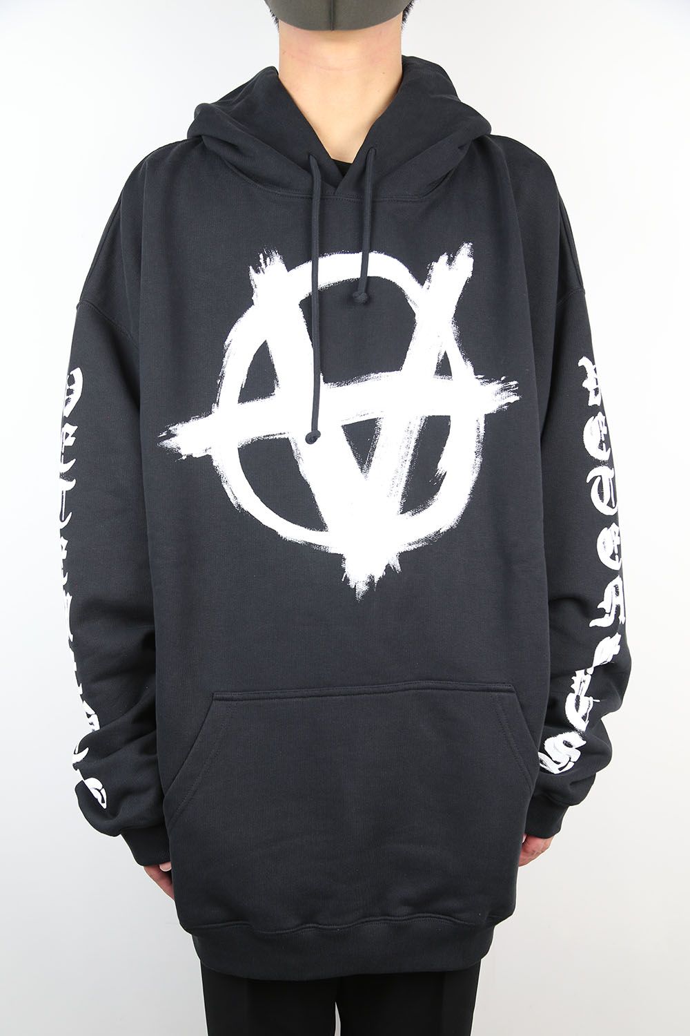 通販 未使用 ヴェトモン VETEMENTS 22AW Double Anarchy Logo Hoodie