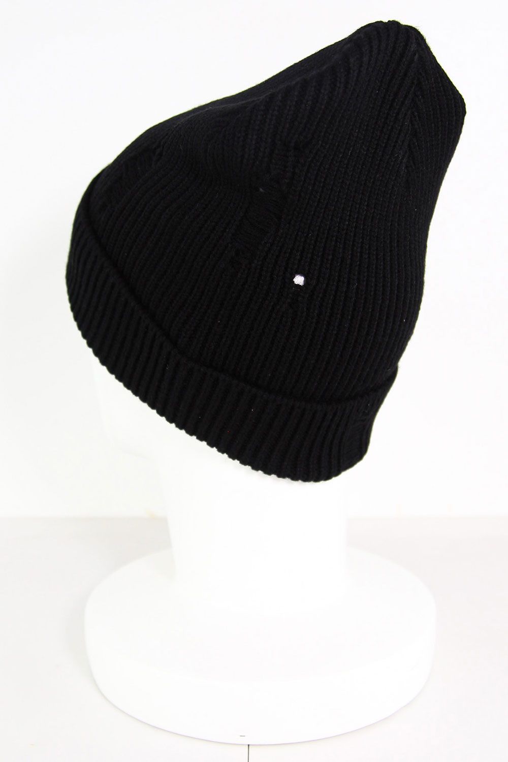 DAMAGE BEANIE 223-534 / ダメージビーニー / ブラック