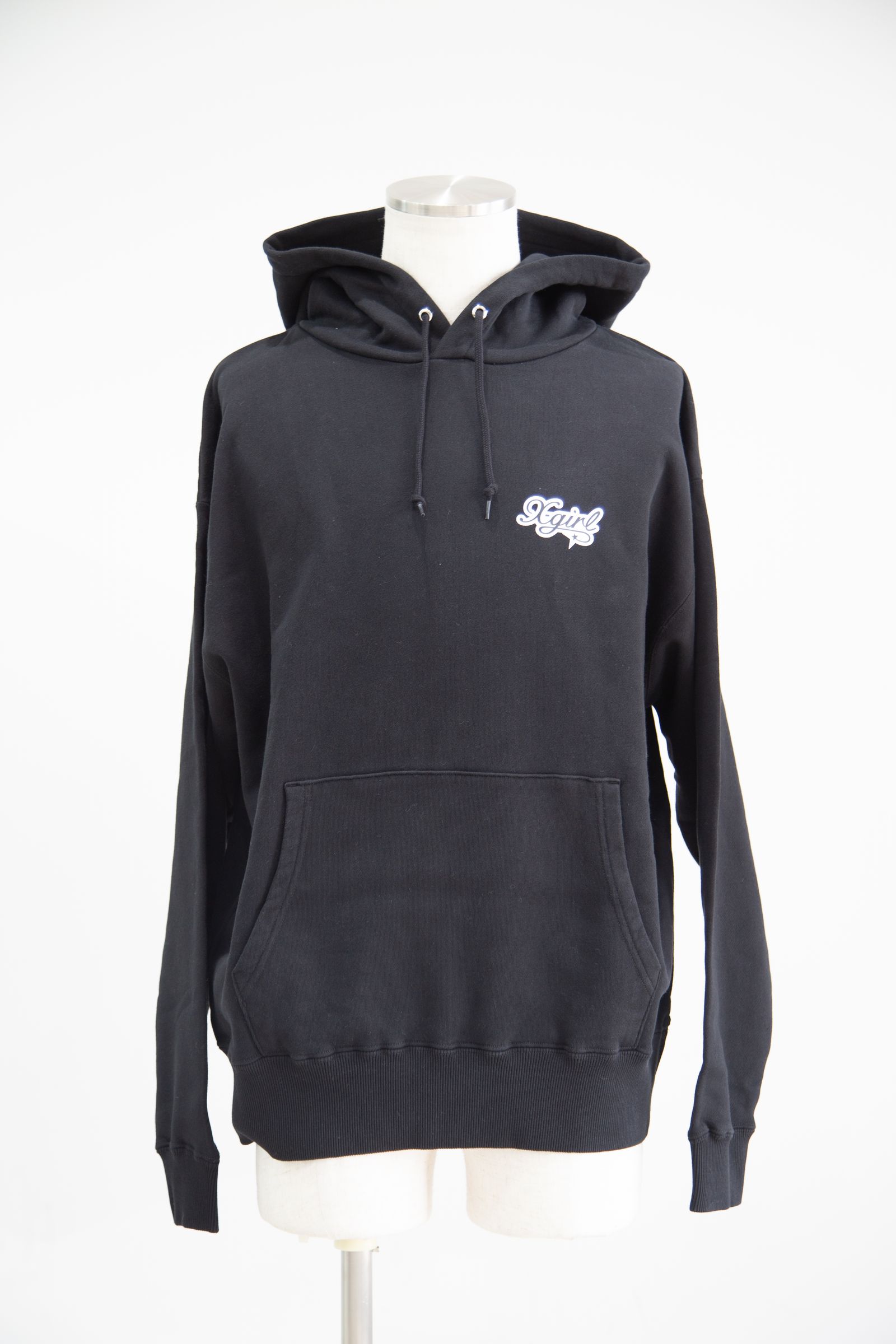 FACE AND STARS SWEAT HOODIE / ブラック