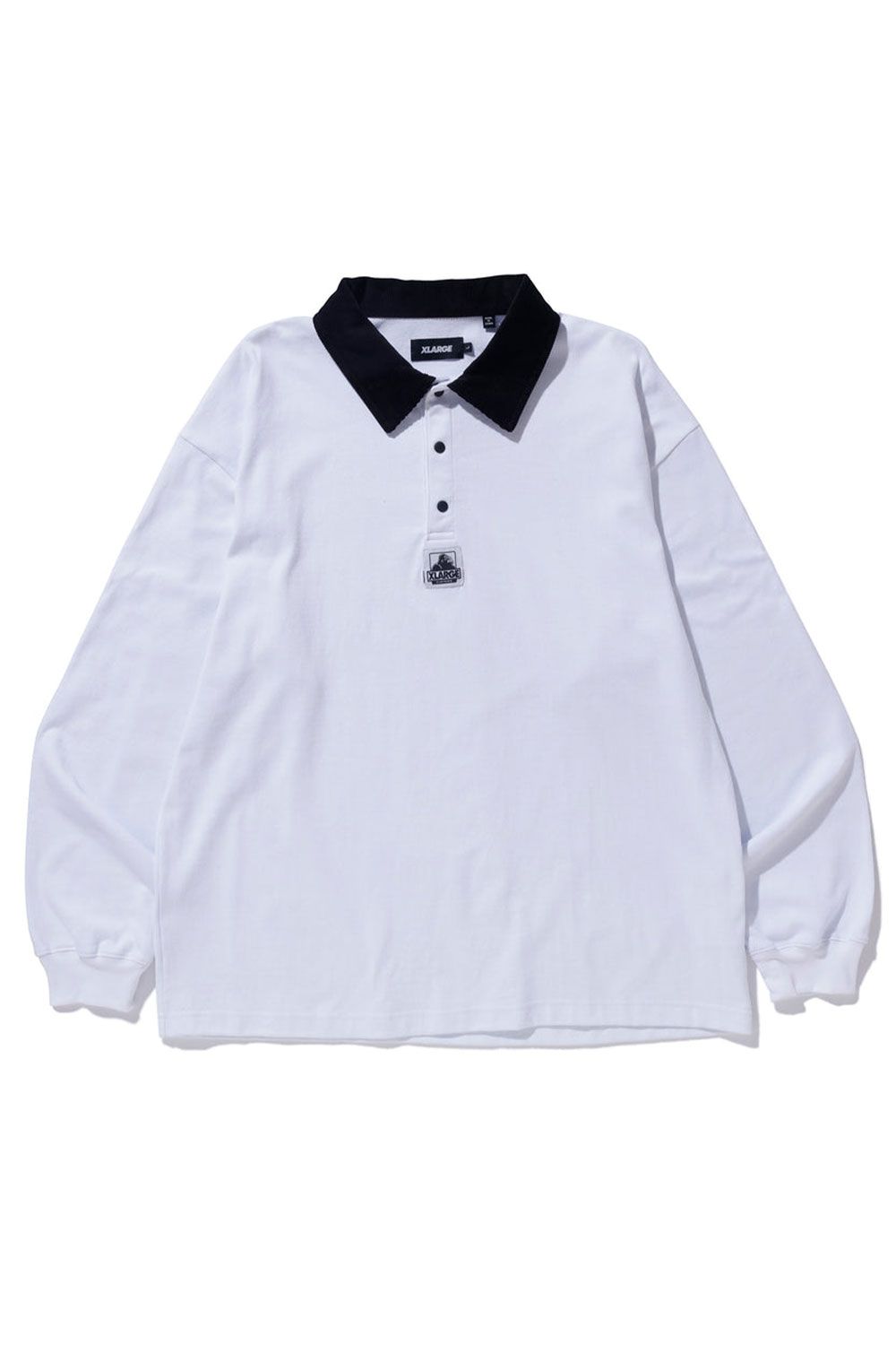 XLARGE - OG LOGO RUGBY SHIRT / ホワイト | Tempt