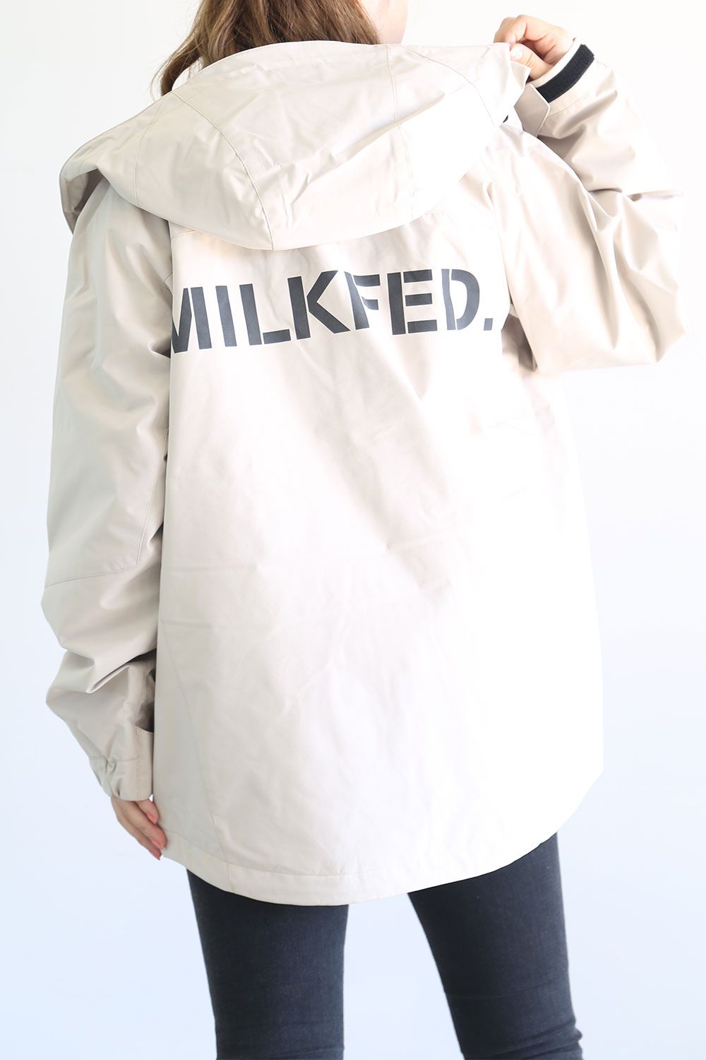 MILKFED. - BACK LOGO MOUNTAIN PARKA / オフホワイト | Tempt