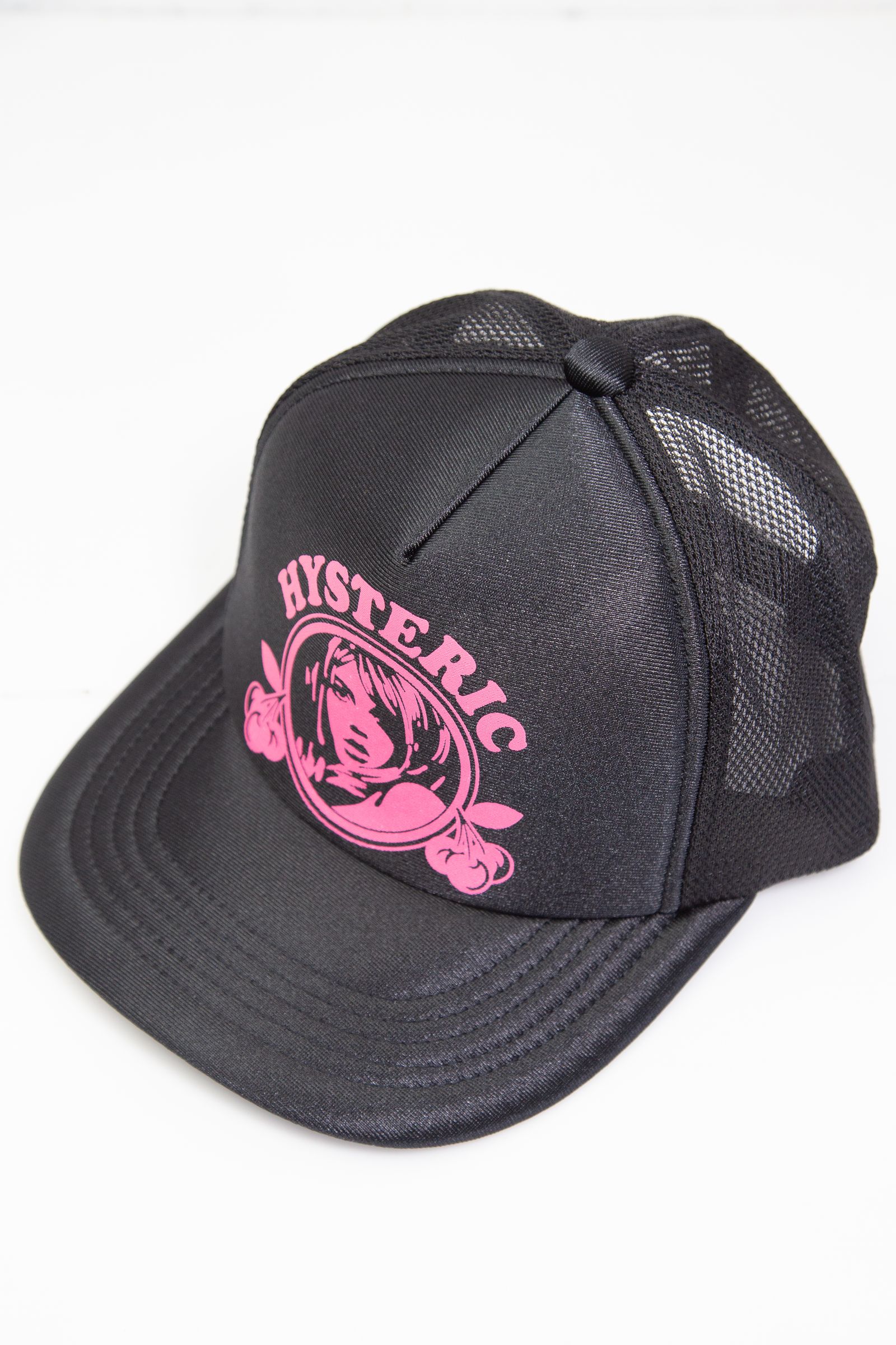 [購入は1人1点まで] HYSTEIRC CHERRY グロッシーメッシュキャップ