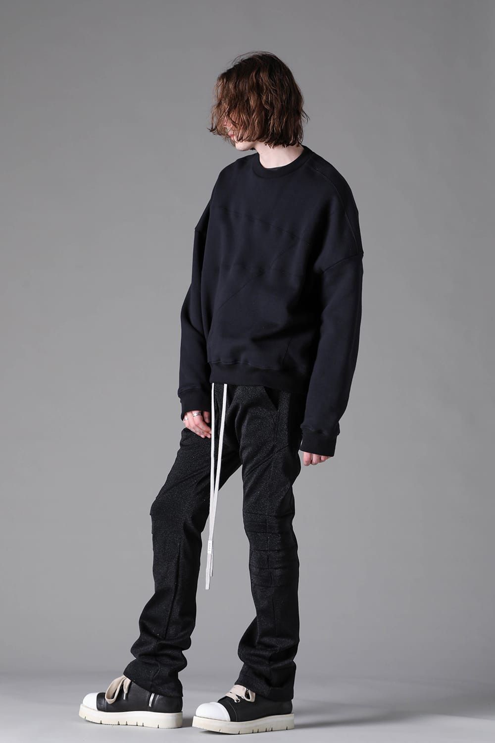 Panelled Oversized Pullover
