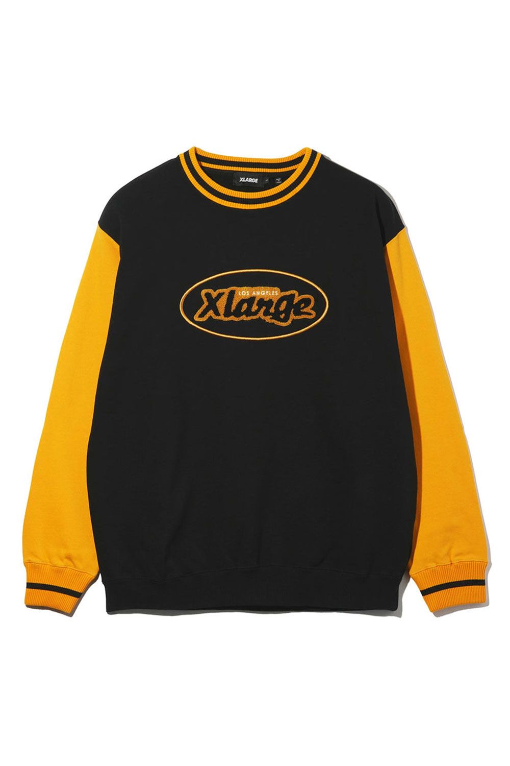 XLARGE - [人気リピート商品] RETRO CREW NECK SWEAT / イエロー | Tempt