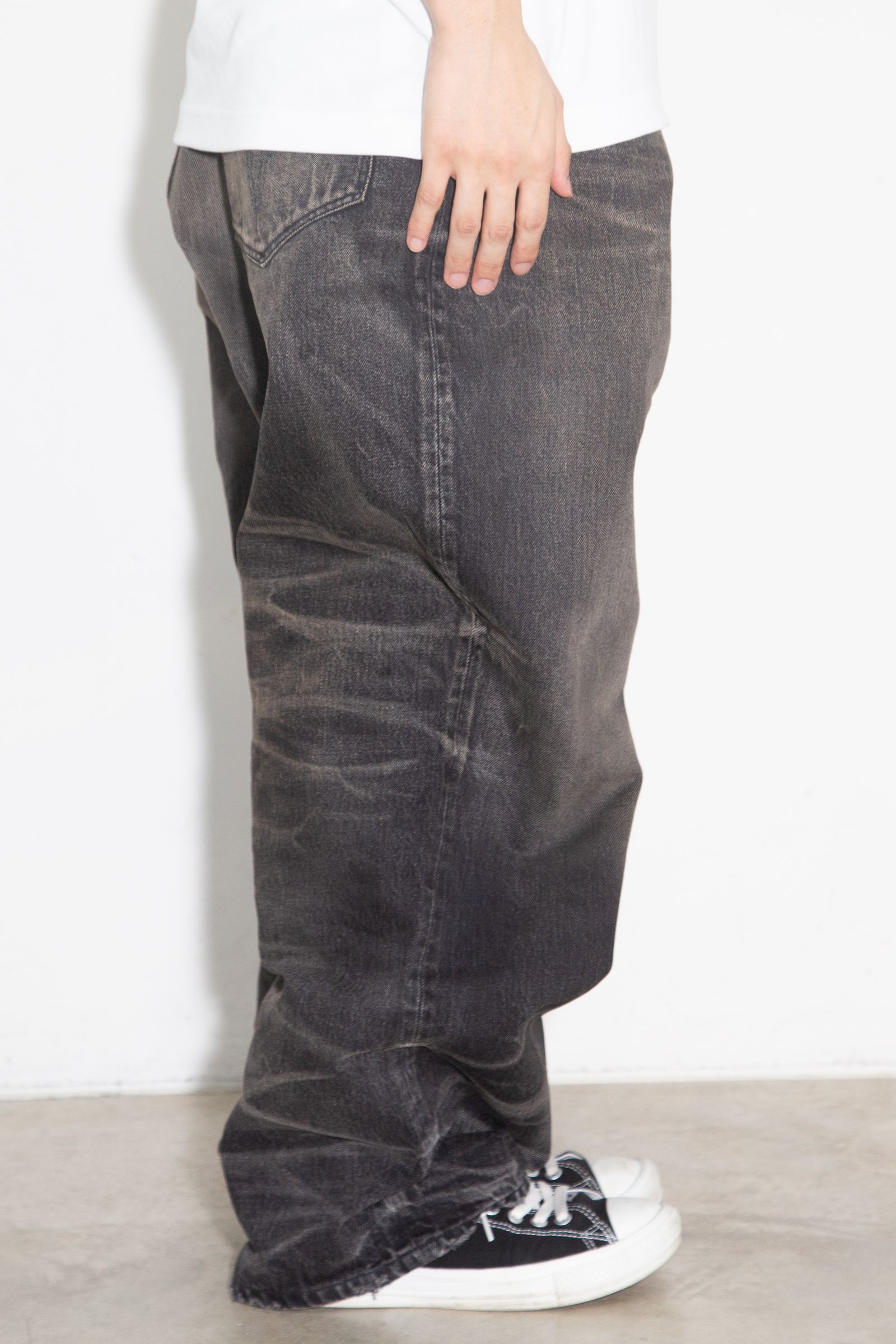 ［ラスト1点 サイズ46］Buggy Denim Jeans / ブラック