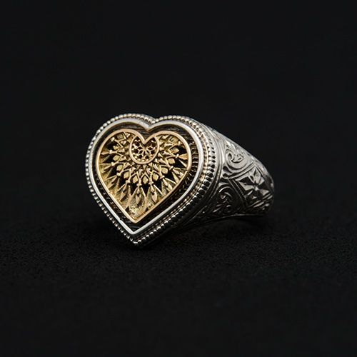 Heart Dream Catcher Ring / GR138