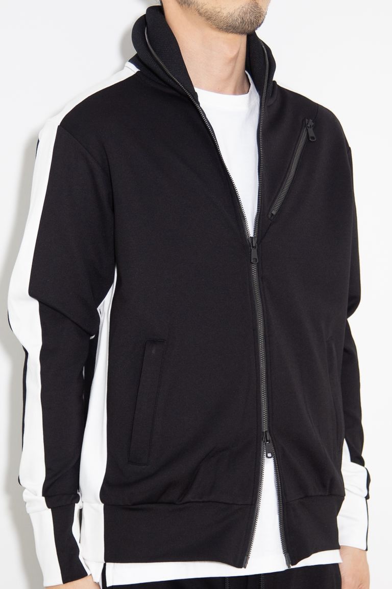 LINE TRACK JERSEY / ブラック