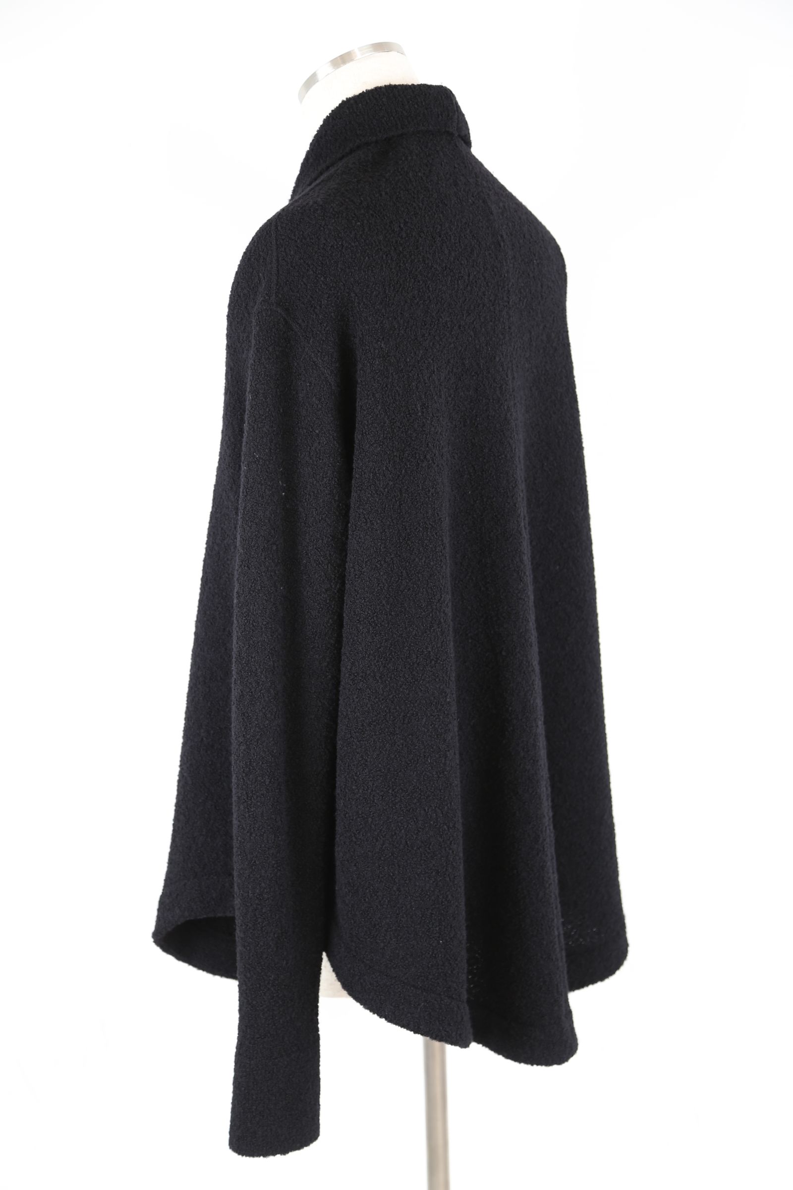 ONE BUTTON KNIT CARDIGAN / ブラック