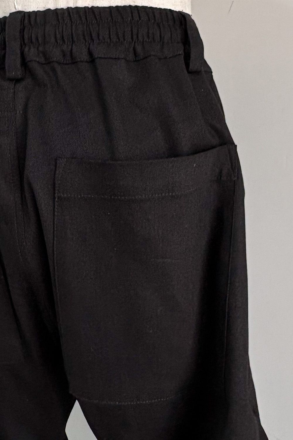 ブーツカットタックパンツ / BOOTS CUT TUCK PANTS / ブラック / ag-8060-2