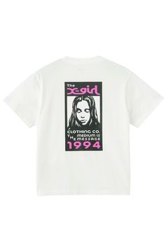 BOX LOGO AND FACE S/S TEE / ホワイト