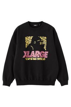 PATTERN OG CREWNECK SWEATSHIRT / ブラック