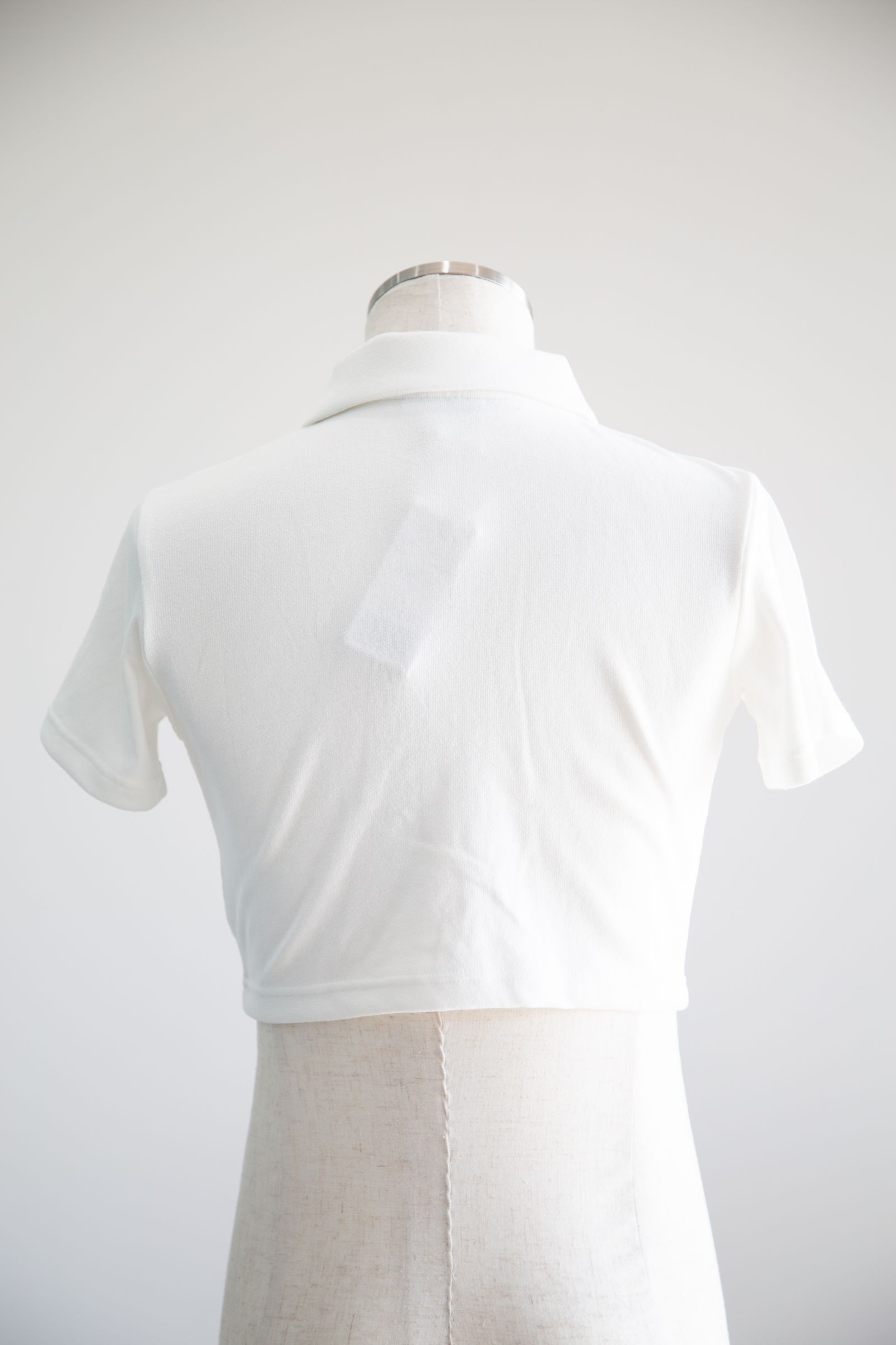 ZIP UP TOP / ホワイト