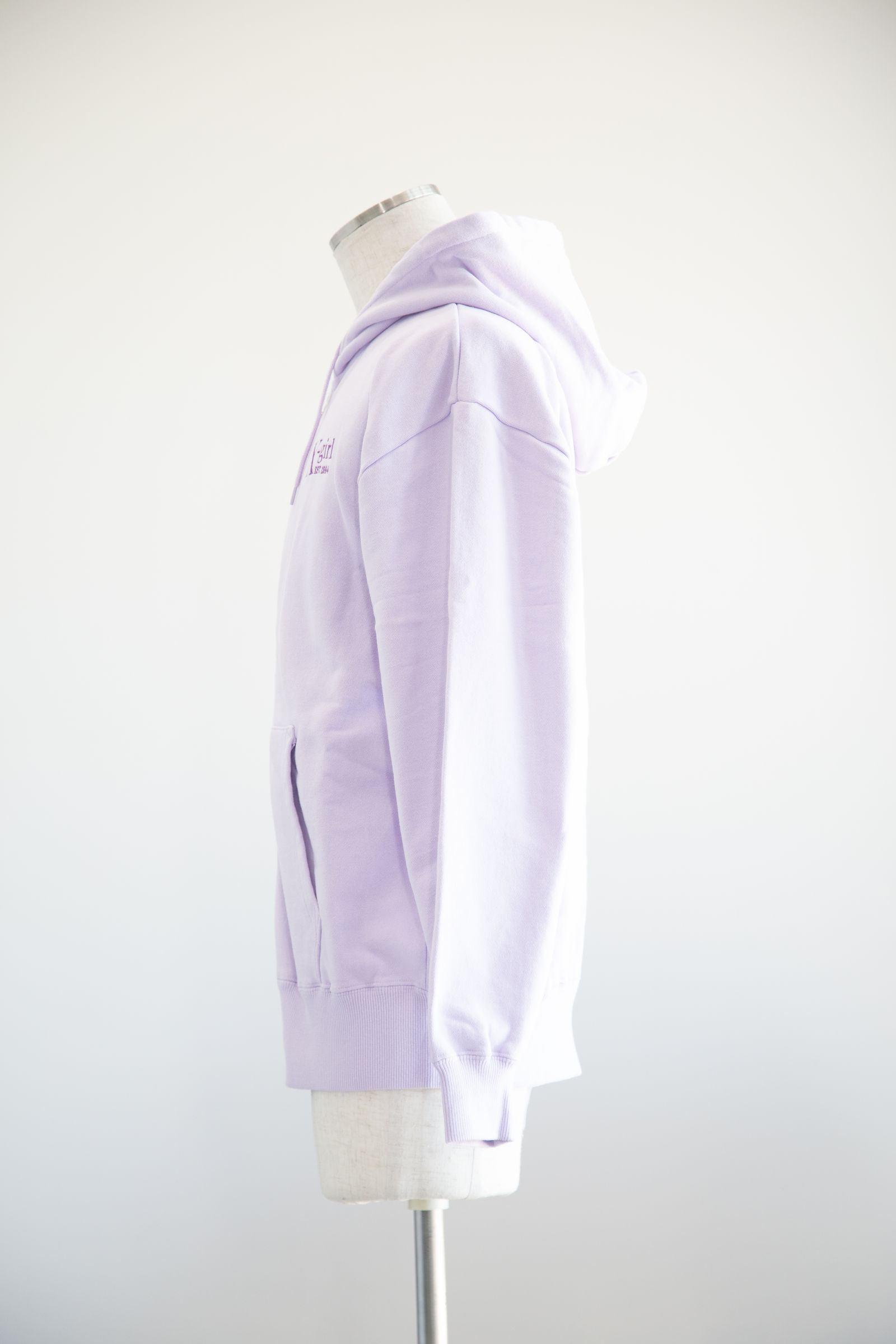 X-girl - MY EMOTIONS ZIP UP SWEAT HOODIE / ライトパープル | Tempt