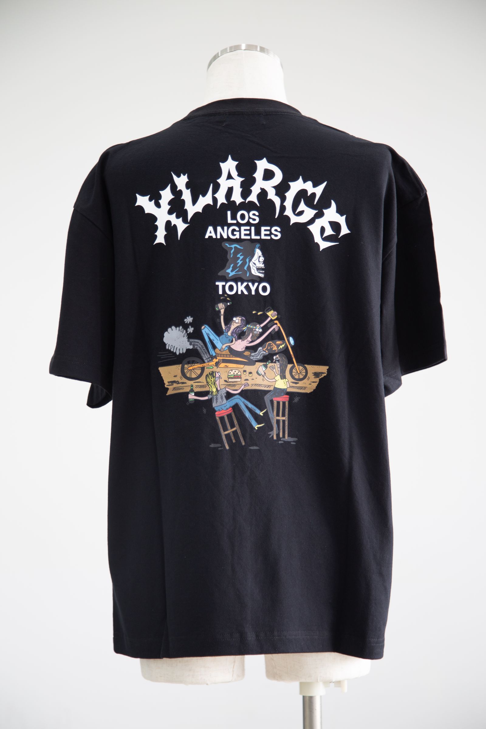 HANG OUT S/S POCKET TEE / ブラック