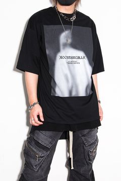 オーバサイズTシャツ Type B / Type B Print Tee / ブラック / ag-11111-2