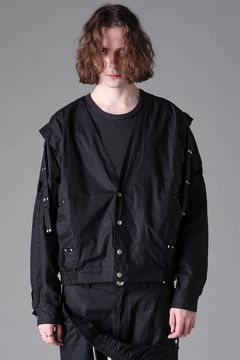 Collarless Blouson
