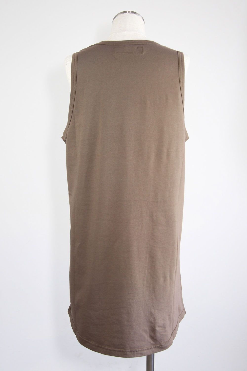 ロングタンクトップ / Long Tank Top / ブラウン / ag-6083-1