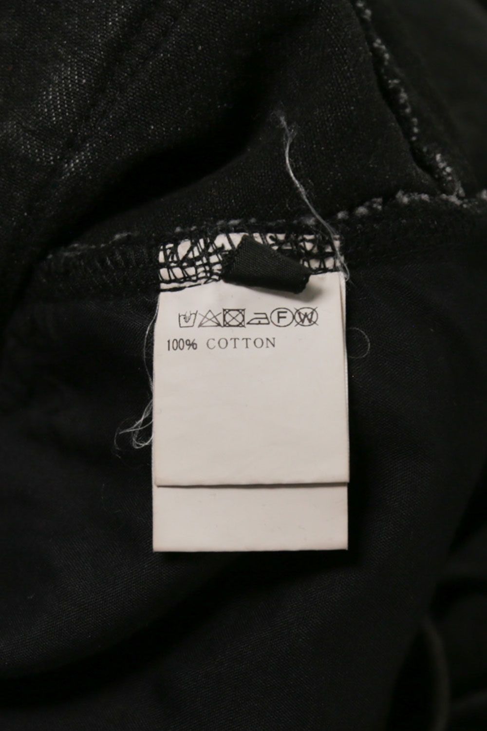 デニム"モンスタータック"フレアバギーパンツ / Denim Tuck Flare Baggy Pants / ブラック / ag-10031-1