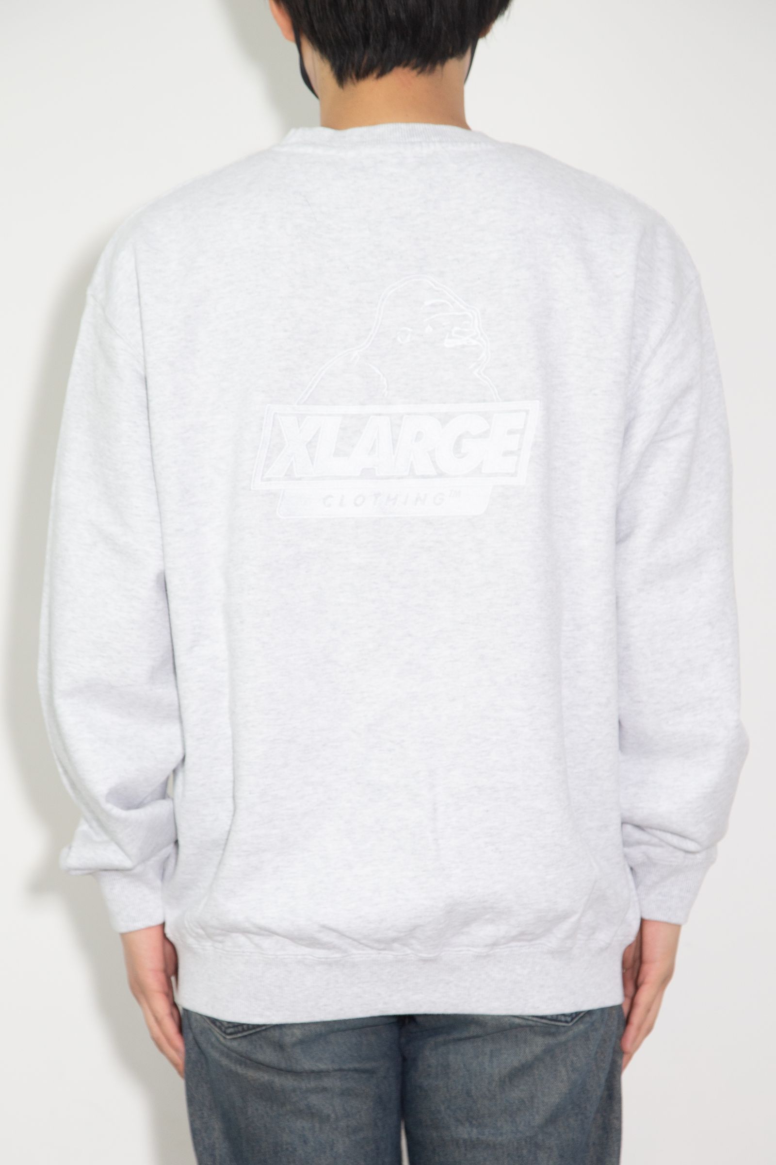 SLANTED OG CREWNECK SWEATSHIRT / アッシュ