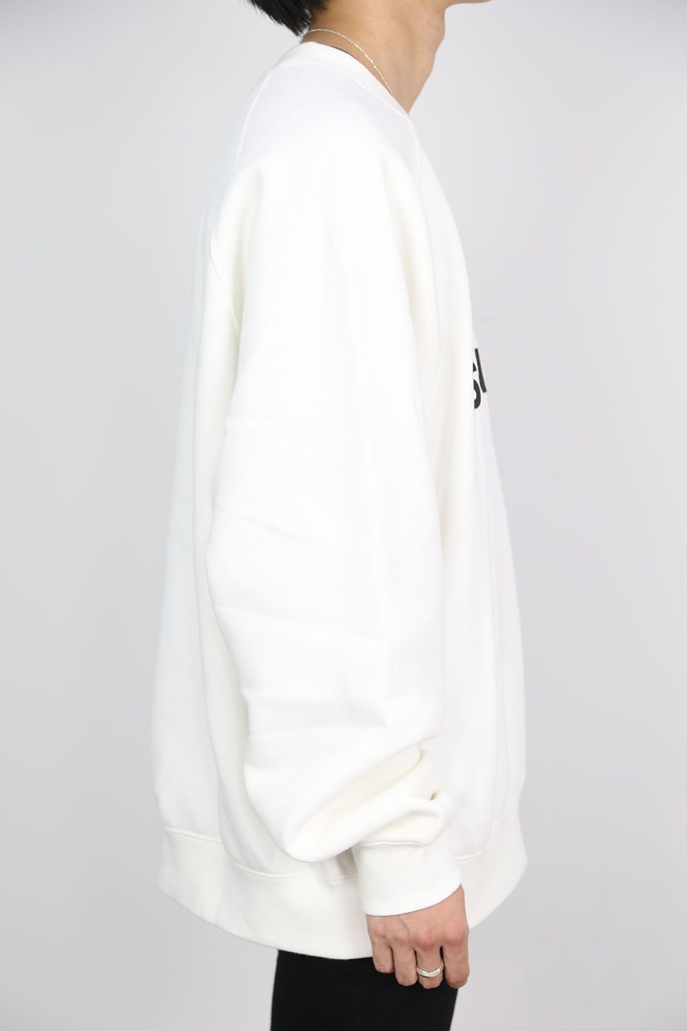 FRONT LOGO SWEAT / ホワイト