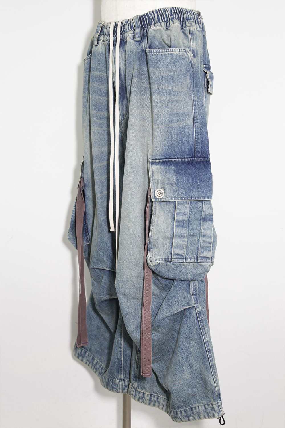 ヴィンテージデニムワイドパンツ / VintageDenim Wide Pants / ブルー / ag-8062