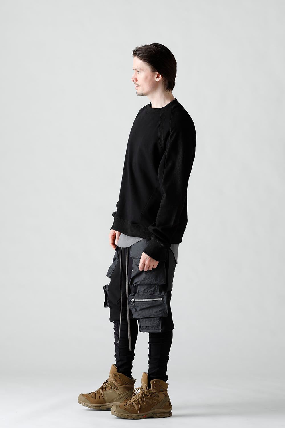 Bomber Heat Crew Neck Pullover / ブラック