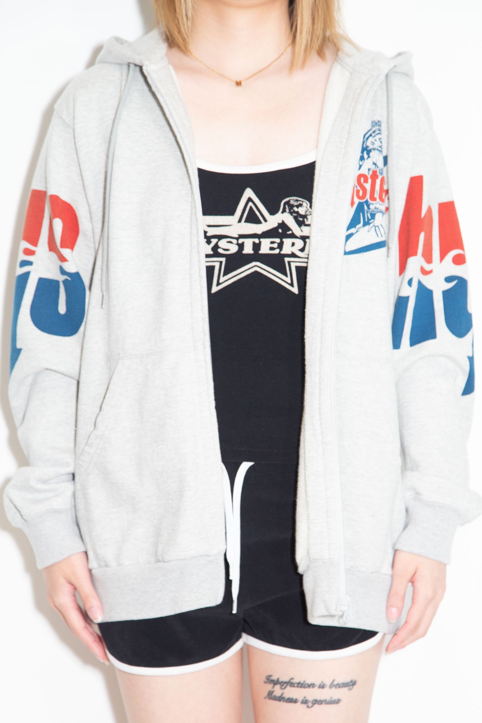 [ラスト1点 ] 【セットアップ販売】STAR WOMAN キャミソール・HYS STAR LOGO ショーツ / ブラック
