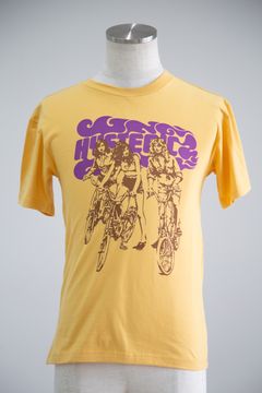 HIT THE ROAD チビTシャツ / イエロー