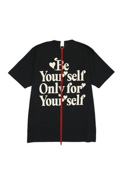 NEW BE YOURSELF TEE / ブラック
