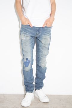 【人気定番商品】 KPR加工 スリムデニムパンツ / ライトインディゴブルー