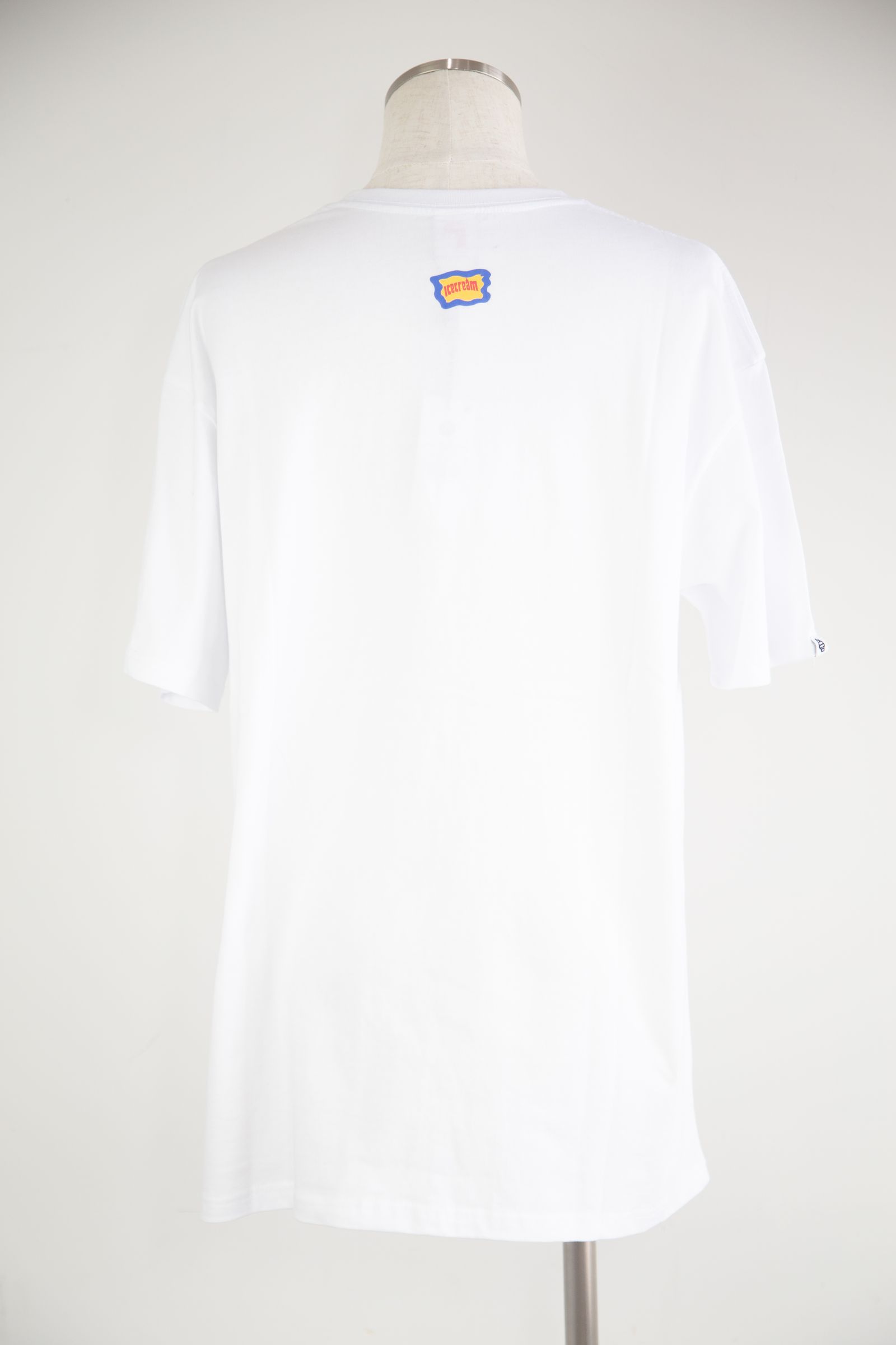 【ICECREAM】YIKES STRIPES T-SHIRT / ホワイト